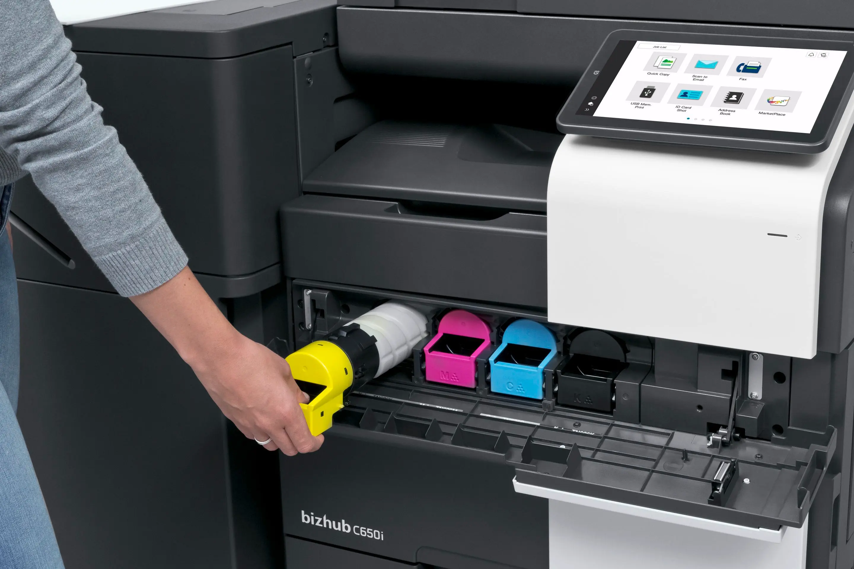 Automated toner ordering and delivery