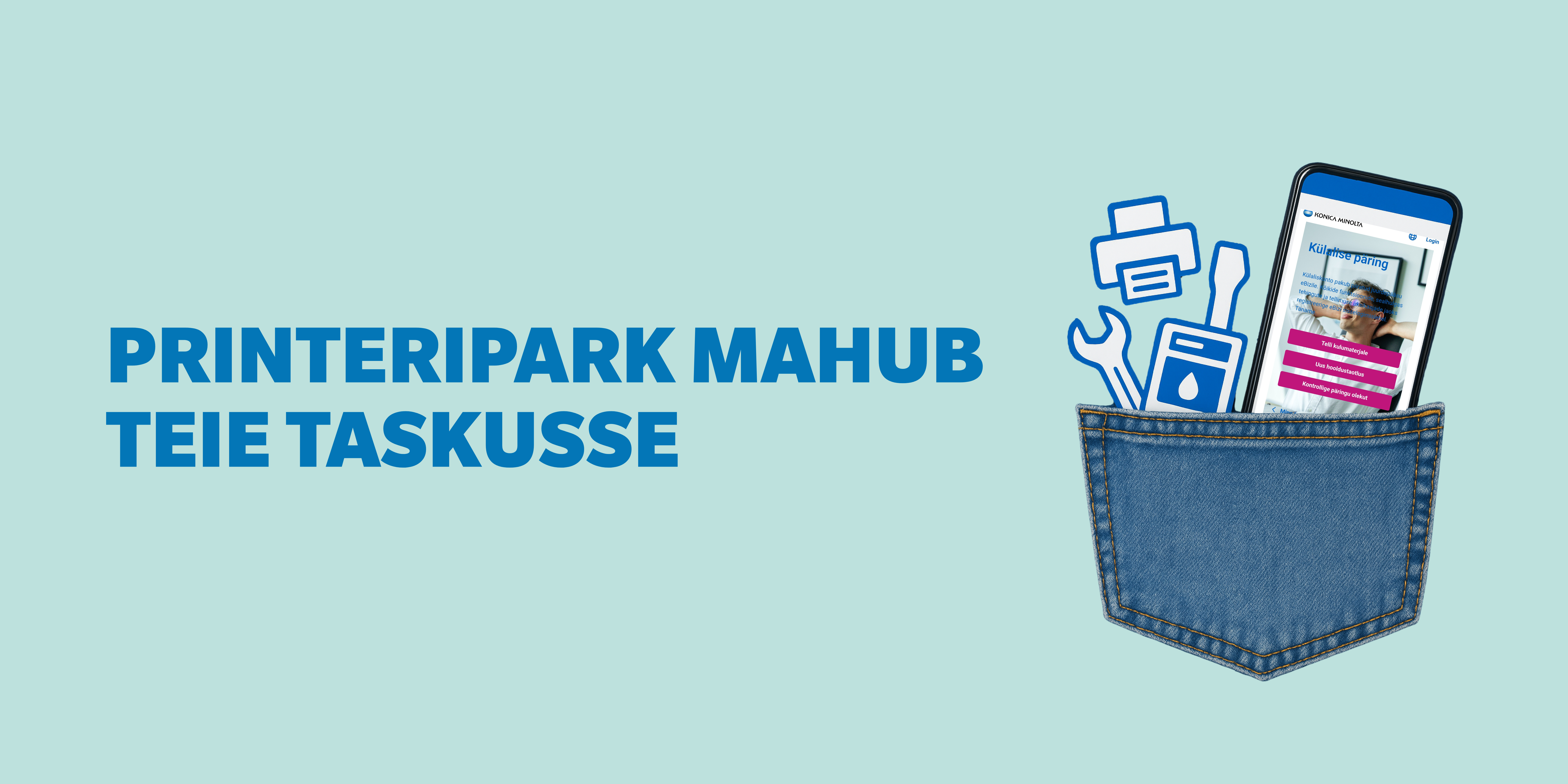 Konica Minolta kliendiportaal 