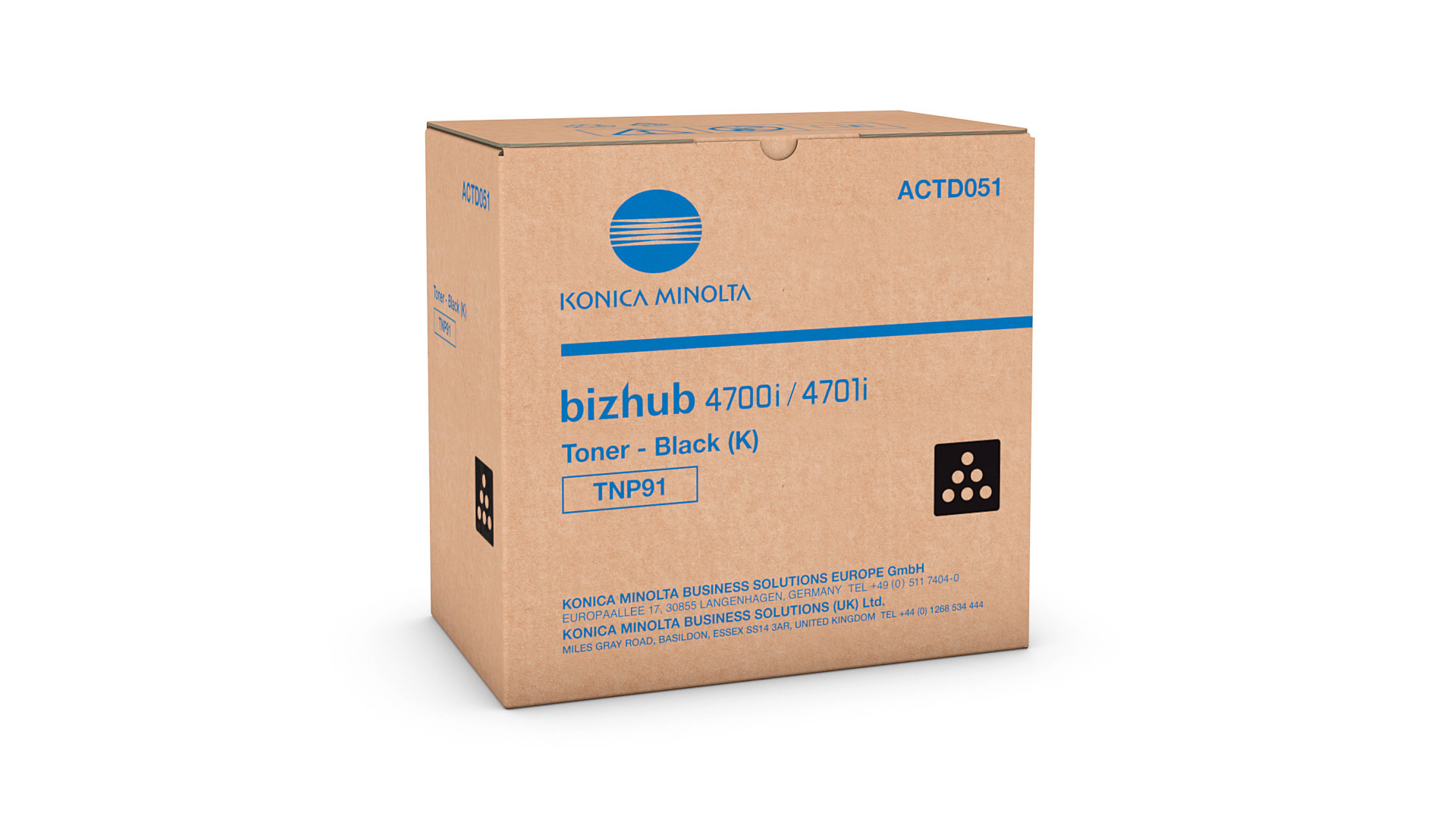 Tooner bizhub 4700i - TNP91