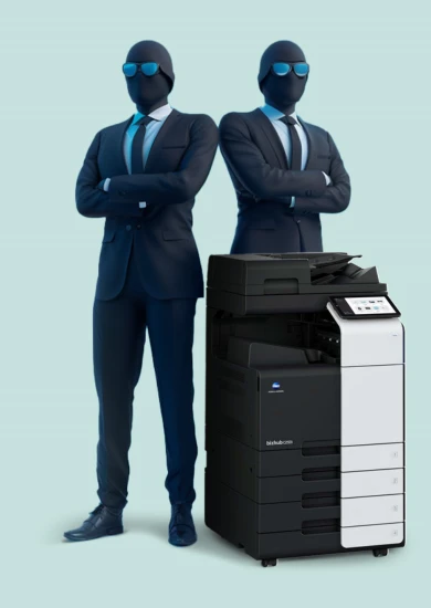 Safe printing with bizhub SECURE