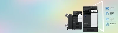 You have a Konica Minolta printer but you don't have a contract?